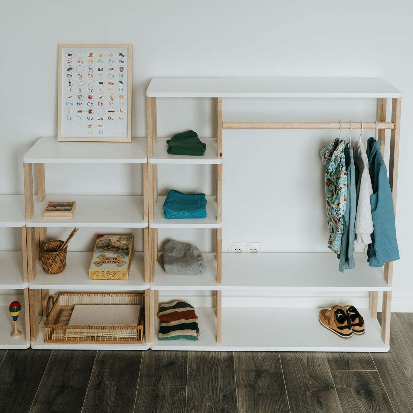 Modularer Kinderkleiderschrank | 'MODURA' Kollektion