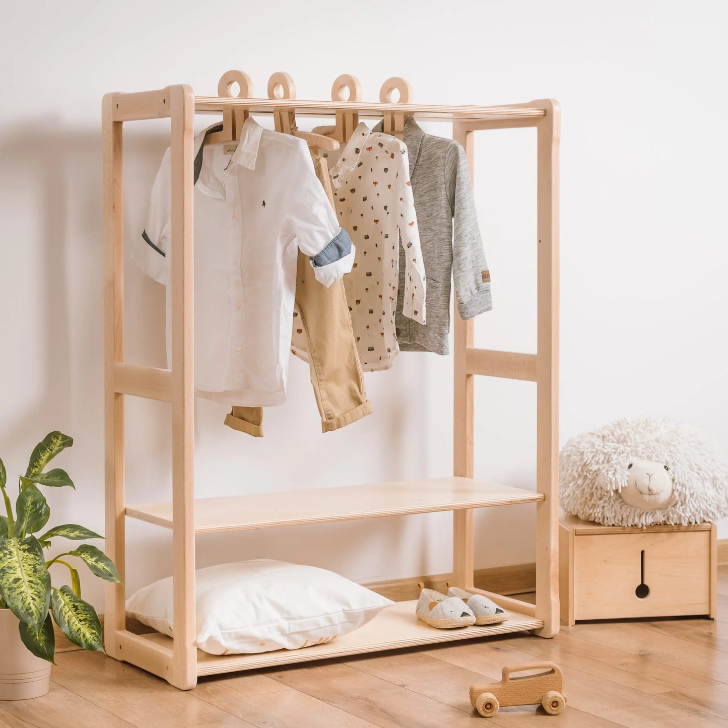 Montessori Garderobe - Typ A | 'FLUORA' Kollektion