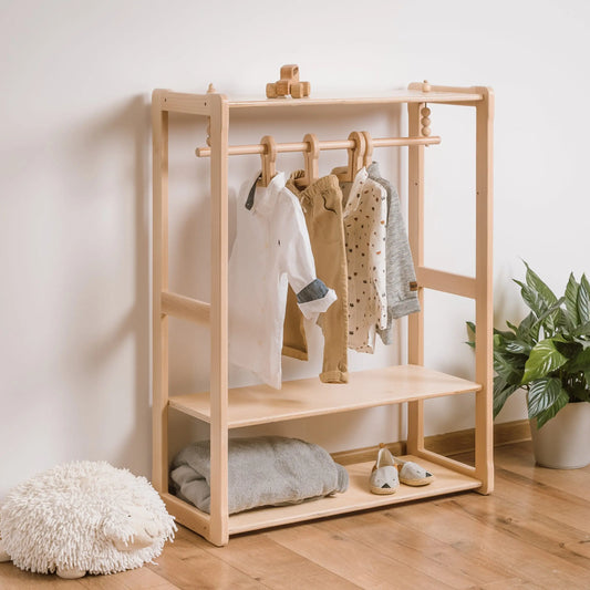 Montessori Garderobe - Typ B | 'FLUORA' Kollektion