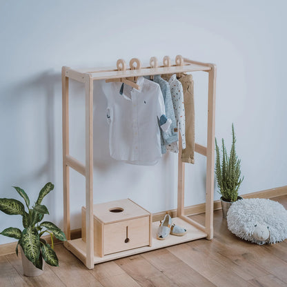 Montessori Garderobe - Typ A | 'FLUORA' Kollektion