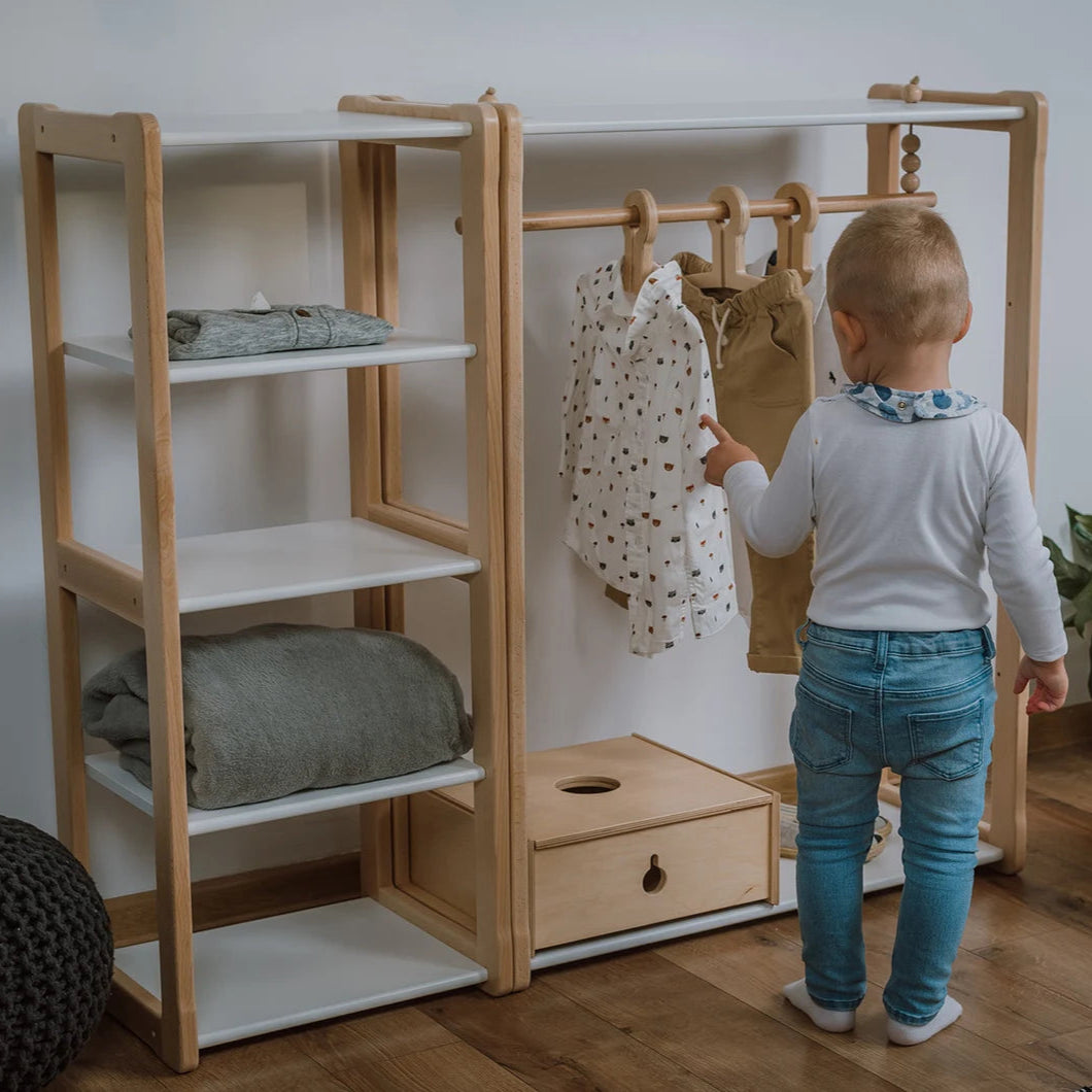 Montessori Garderobe - Typ B | 'FLUORA' Kollektion