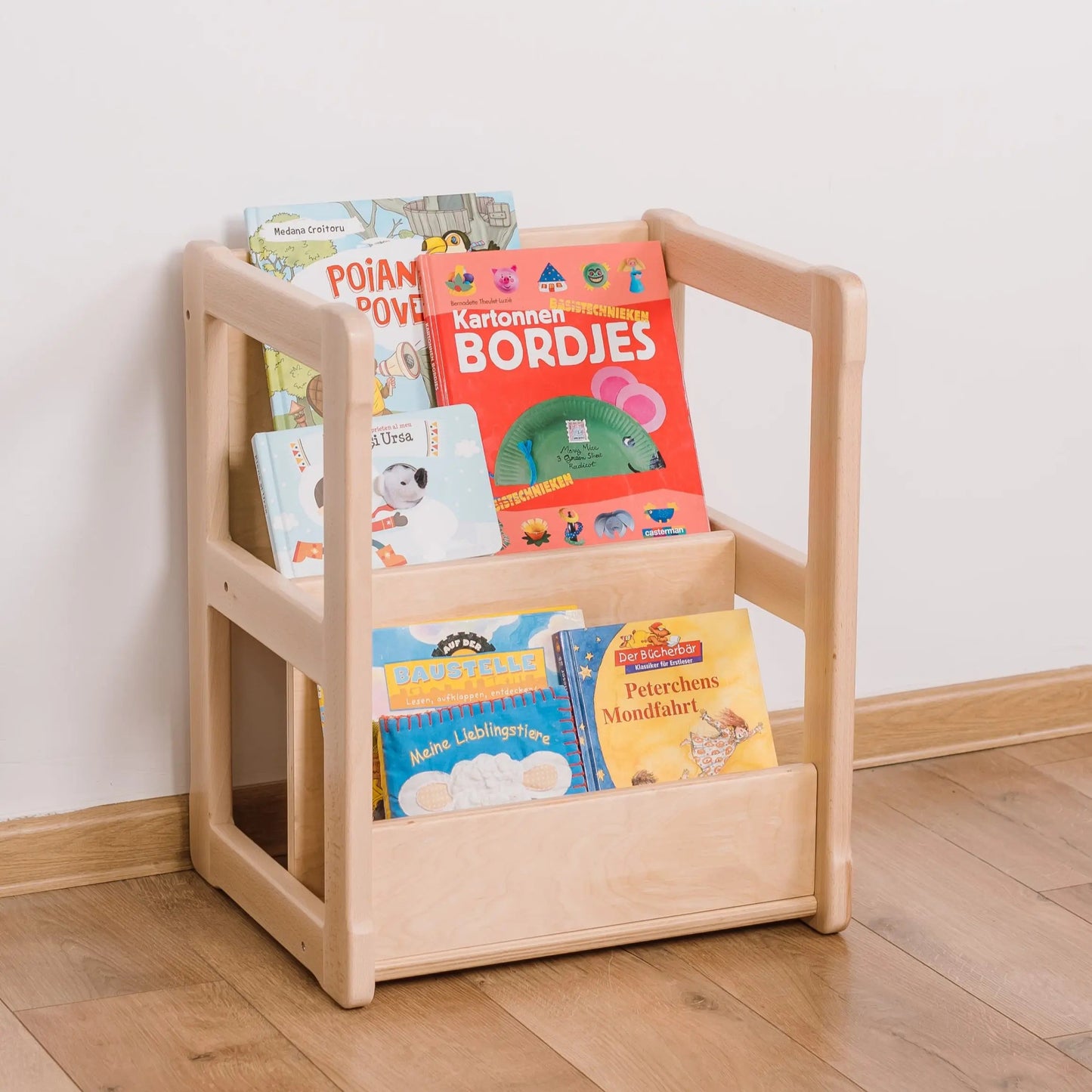 Wandelbares Kinderbücherregal - Mini | 'FLUORA' Kollektion