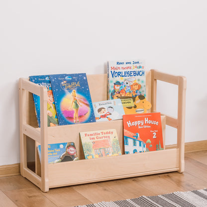 Wandelbares Kinderbücherregal - Midi | 'FLUORA' Kollektion