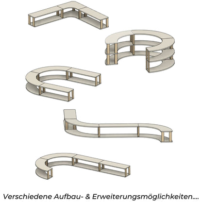 Modulares Kinderregal | Gerade MINI