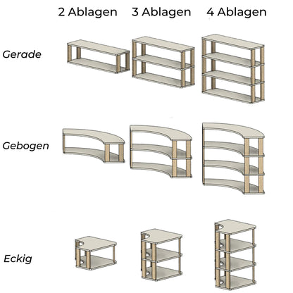 Modulares Kinderregal | Gerade MINI